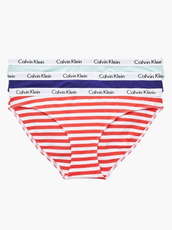 Dámské kalhotky Calvin Klein 3 pack QD3588/W5N